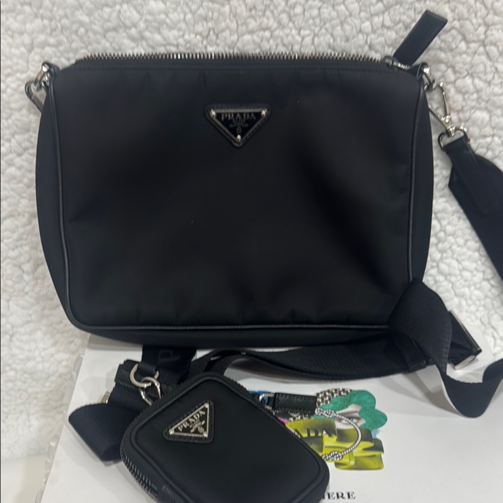 Prada Crossbody Bag - Black